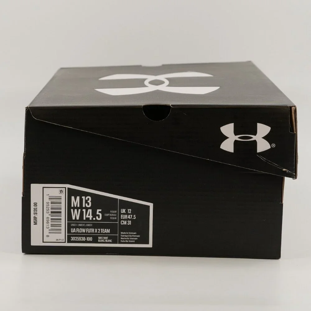 Under Armour Flow FUTR X 2 'Black White' 3025938-100 Basketball Multi Size